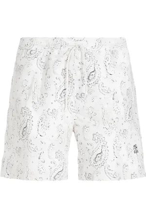 Brunello Cucinelli Badeshorts mit Paisley-Print