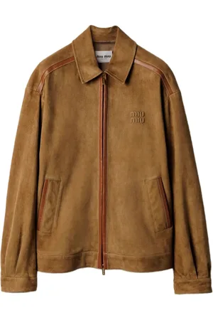 Miu Miu Jacke aus Wildleder