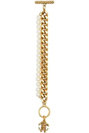Roberto Cavalli Armband mit Logo-Anhänger