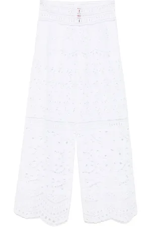 ERMANNO SCERVINO Hose mit Lochstickerei