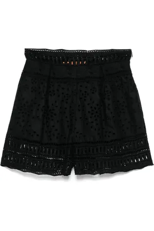 ERMANNO SCERVINO Shorts mit Lochstickerei