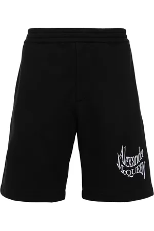 Alexander McQueen Joggingshorts mit Logo-Stickerei