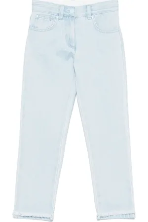 Stella McCartney Ausgefranste Jeans