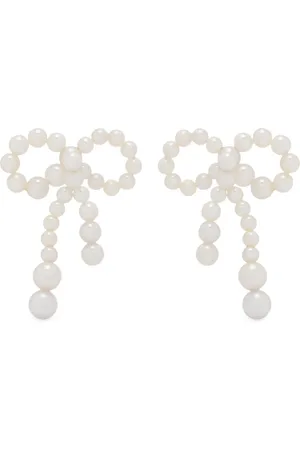 SOPHIE BILLE BRAHE 14kt Rosette de Perles Gelbgoldohrringe