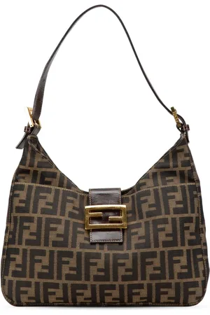 Fendi 2010-2024 Schultertasche aus Zucca-Canvas