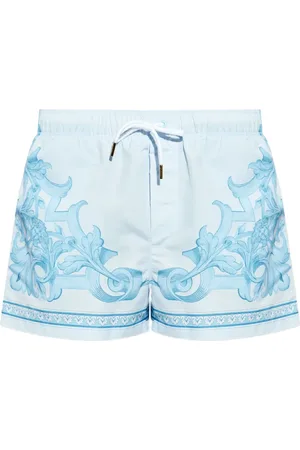 VERSACE Badeshorts mit Ornament-Print