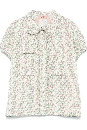 Nº21 Hemd mit Blumen-Print