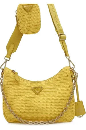 Prada 2019-2025 Raffia Re-Edition 2005 Satchel-Tasche