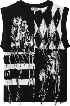 Charles Jeffrey Loverboy Bestickte Weste
