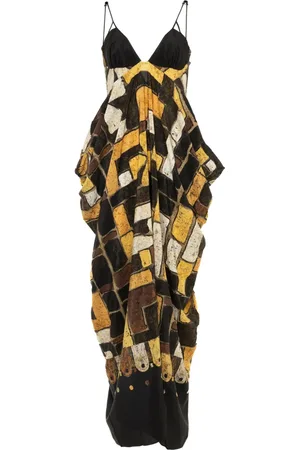 YANGKEHAN Kleid aus Seide