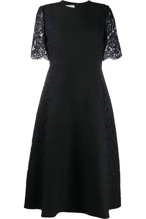 VALENTINO GARAVANI Kleid mit Spitzenärmeln