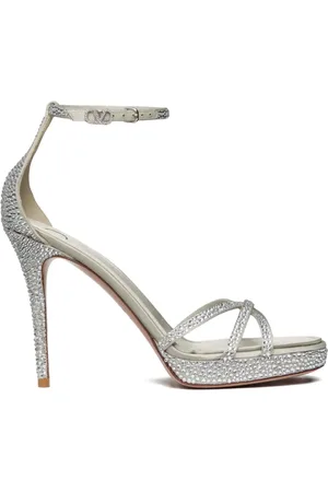 VALENTINO GARAVANI Sandalen mit Logo-Schnalle 105mm