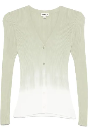 Staud Cardigan mit aufgesetzten Taschen