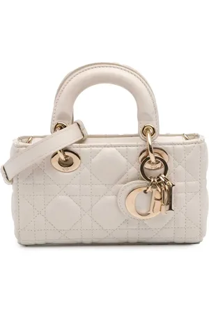 Dior 2022 micro Cannage Lady D-Joy Satchel-Tasche aus Lammleder
