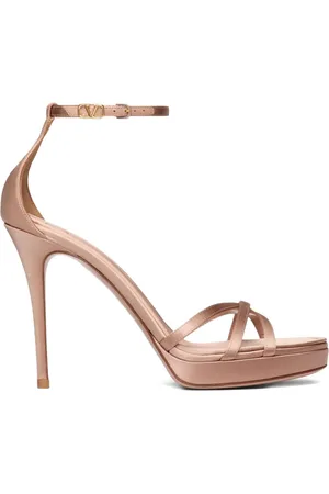 VALENTINO GARAVANI Sandalen mit Logo-Schnalle 105mm