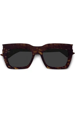 Saint Laurent Sonnenbrille mit eckigem Gestell