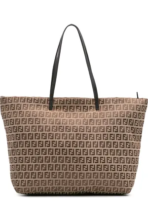 Fendi 2000-2025 Zucchino Tote Bag aus Canvas