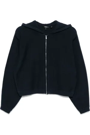 THEORY Kapuzenjacke mit Reißverschluss