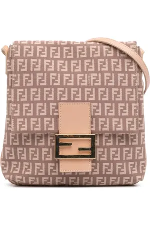 Fendi 2000-2010 Zucchino Canvas Umhängetasche
