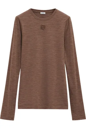 Loewe T-Shirt mit Logo-Stickerei