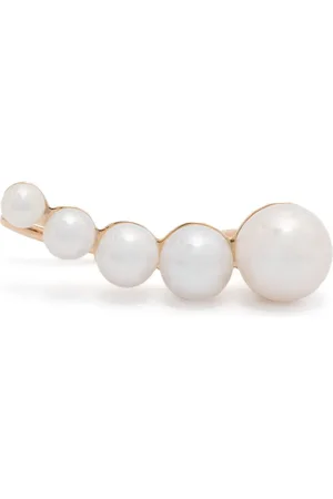 SOPHIE BILLE BRAHE Petite Croissant Japonais Ear Cuff aus 14kt Gelbgold