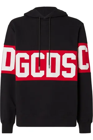 GCDS Hoodie mit Band-Logo