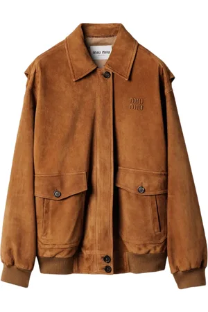 Miu Miu Jacke aus Wildleder