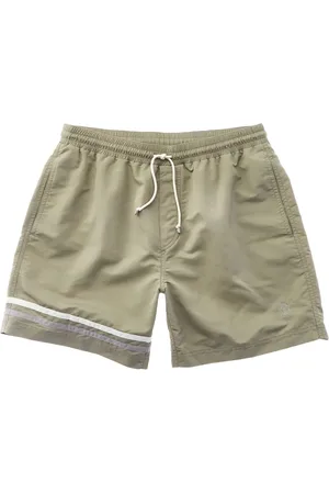 Brunello Cucinelli Badeshorts mit Logo-Stickerei