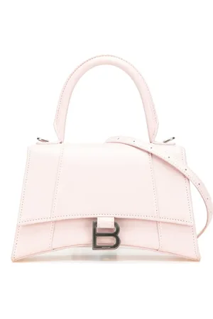 Balenciaga 2005-2024 kleine Hourglass Satchel-Tasche aus Leder