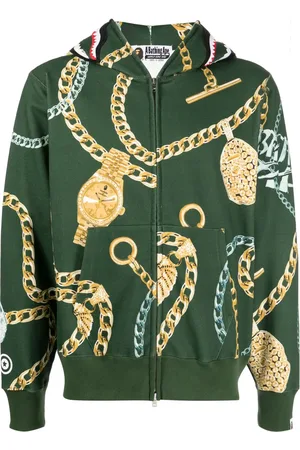 A Bathing Ape Jewels Shark Hoodie