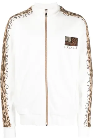 Roberto Cavalli Jacke mit Leoparden-Print