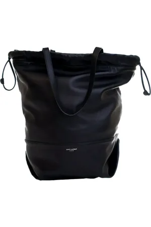 Saint Laurent 2018 Harlem Beuteltasche mit Kordelzug
