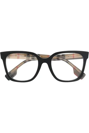Burberry Eckige Sonnenbrille mit Vintage-Check