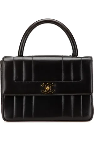 CHANEL 1994-1996 Mademoiselle Kelly Handtasche aus Lammleder