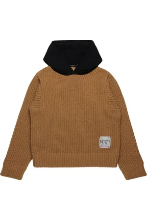Nº21 Gestrickter Hoodie