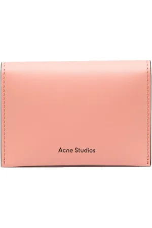 Acne Studios Kartenetui mit Logo-Prägung