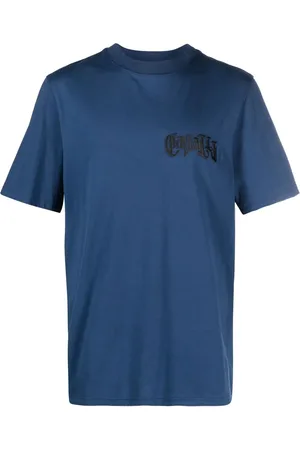 Roberto Cavalli T-Shirt mit Logo-Stickerei