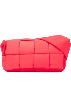 Bottega Veneta 2012-2024 wattierte Intrecciato Tech Cassette Umhängetasche aus Nylon