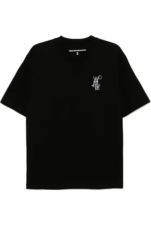 WHITE MOUNTAINEERING T-Shirt mit Logo-Stickerei