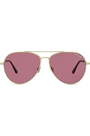 Tom Ford Getönte Pilotenbrille