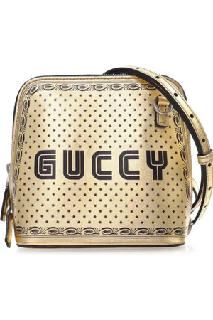Gucci 2016-2024 mini Guccy Sega Umhängetasche aus Kalbsleder