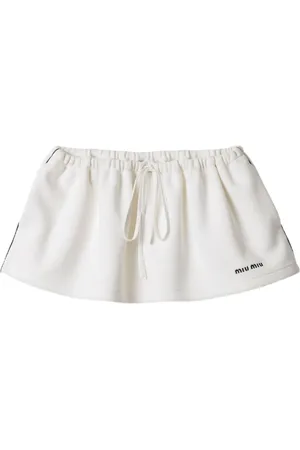 Miu Miu Minirock aus Baumwolljersey
