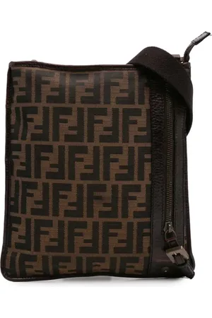 Fendi 2000-2010 Zucca Canvas Umhängetasche