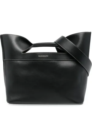 Alexander McQueen Handtasche mit Logo-Print