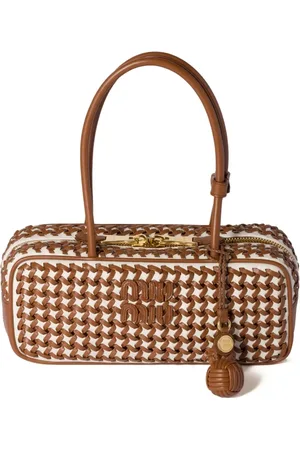 Miu Miu Gewebte Beau Tote Bag