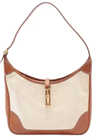 Hermès 1998 Toile Barenia Trim II Schultertasche 31cm