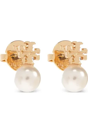 Tory Burch Klassische Perlenohrstecker