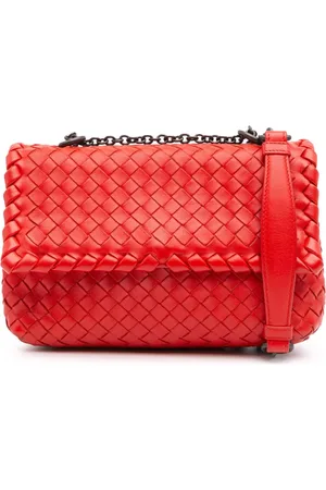 Bottega Veneta 2012-2024 Baby Nappa Intrecciato Olimpia Umhängetasche