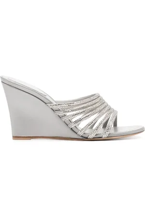 RENE CAOVILLA Sandalen mit Wedge-Absatz 90mm