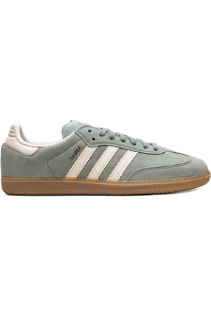 adidas Samba "Silver Green/Wonder White" Sneakers
